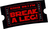 "Break a Leg: Theatre in St. Louis and Beyond" on KDHX-FM