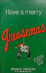 The original GREASE holiday poster