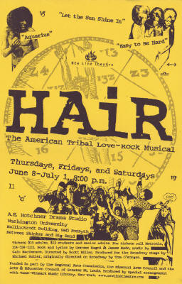 New Line Theatre's "HAIR," 2000