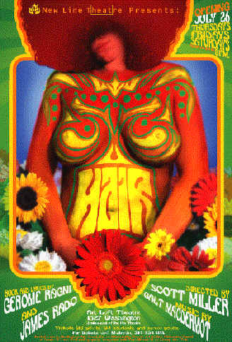 "Hair," New Line Theatre, 2001